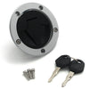 Kawasaki Ninja ZX-10R ZX636 ZX-6R Fuel Gas Tank Cap Cover Keys (2004-2023)