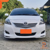 Toyota Yaris Sedan Black Projector LED Ring Headlights (2007-2012)
