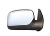 Isuzu D-Max 3 Wires Side Mirror Chrome (2003-2011)