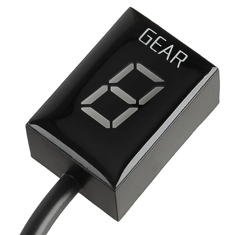 Suzuki GSX-R600, GSX1400, SV650, SV1000 White LED Gear Indicator (2001-2023)
