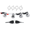 Renault Master, Mascott, Nissan, Opel 4x Door Lock Cylinders (2001-2010)