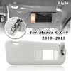 Mazda CX-9 (2010-2015) Right Passenger Side 1x Gray Sun Visor