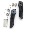 Suzuki GSXR600 GSX-R750 Black Front Footrest Pegs (2006-2019)