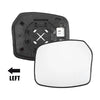 Infiniti QX56 Left Heated Rearview Mirror Glass with Backing Plate