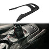 Toyota Corolla GR 2023-2025 Carbon Fiber Glossy Gear Shift Panel Frame Trim