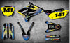 YAMAHA YZ 85 (2015-2017) - SUNRISE Style Stickers Custom Graphic Kit