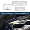 Toyota Camry Silver 1Set Gear Shift Handbrake Panel Button Switch Cover