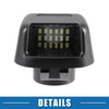 Nissan Frontier White Red LED License Plate Lights (2005-2019)