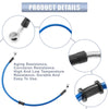Motorcycle Brake Line 19.69" ID 10mm Hydraulic Oil Hose Blue