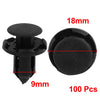 Mitsubishi Honda 100 Pcs Push Type Mudguard Retainer Clips