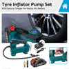 Makita 18V Battery Cordless Tyre Inflator Pump