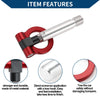 Toyota Yaris (23cm) Red Tow Hook Ring (2006-2020)