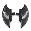 Harley Dyna FXD FLST Black Male Mount Foot Pegs (2006-2017)
