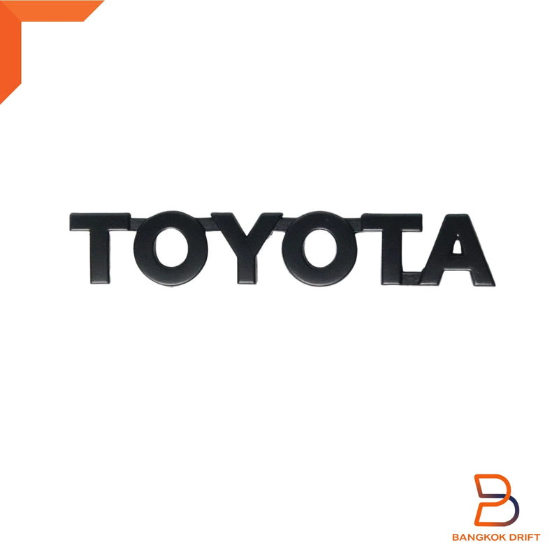 Toyota Hilux Vigo Revo Rogue Matte Black Logo Emblem Badge (2005-2025)