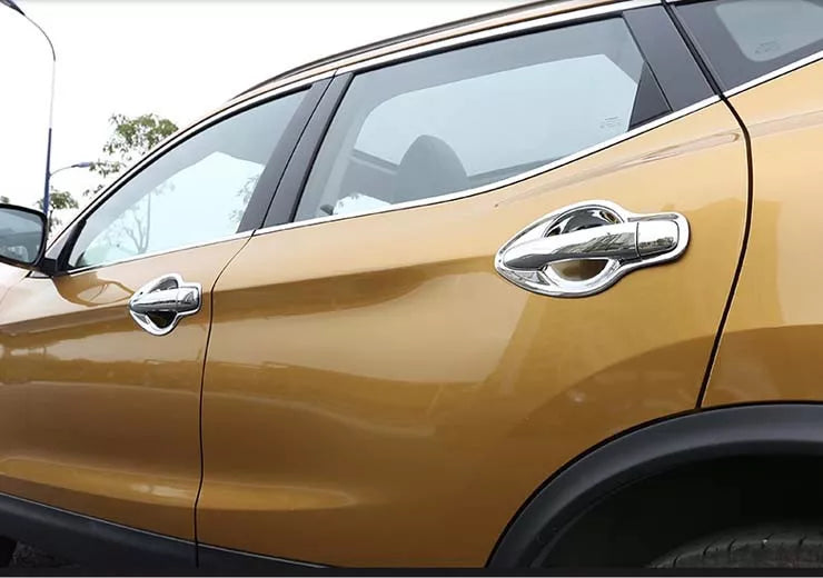 Nissan Qashqai Rogue Sport Chrome Door Handle Bowl Cover Trim (2014-2021)
