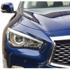 Infiniti Q50 Front Left Right Headlight Lens Covers (2014-2021)