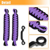 Jeep Wrangler JK (2011-2018) Black Purple Car Door Limiting Straps 2 x