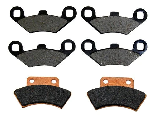 Polaris Sport 400L 400 L 2 x Front & Rear Brake Pads (1994–1998)