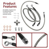 Suzuki Quadsport Z400 LTZ400 LTZ400Z 3 x Front Brake Hose Lines Kit (2003–2008)