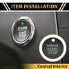 Ford F-150 (2016-2021) Black Engine Start Stop Button Switch Knob Cover