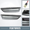 Infiniti G35 (2003-2006) Clear Lens Pair LED Side Marker White Light