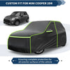 Mini Cooper 2DR (2002-2021) Black Waterproof All Weather Car Cover