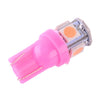 Instrument Gauge Cluster Dash Light 10Pcs Pink T10 LED Bulbs