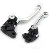 YAMAHA WR 250F WR 450F Silver Pivot Brake Clutch Levers (2001-2016)