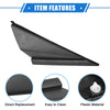 Hyundai Elantra 2 x Left Right Mirror Corner Triangle Fender Covers (14-16)