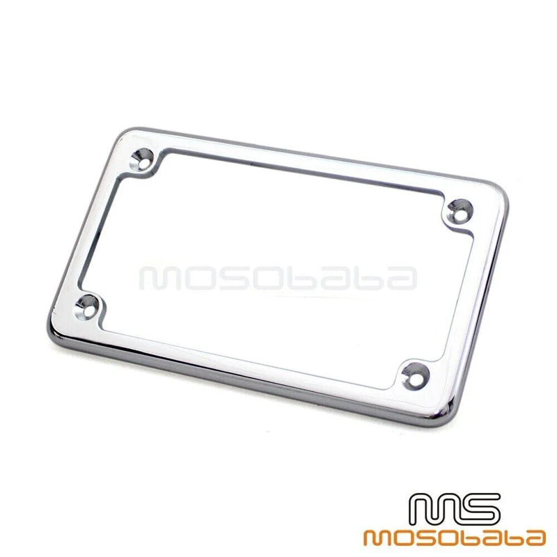 Harley Scooter Chopper Chrome Motorcycle License Plate Frame