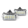 Toyota Yaris, Camry LED License Plate Lights (2012-2014)