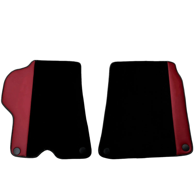 Ferrari California 2008-2014 Bordeaux Nappa Leather AutoWin Floor Mats