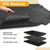 Honda HR-V 2016-2022 Vertical Stripes TPE Cargo Liner Rear Trunk Mat