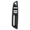 BMW X5 X6 Black ABS Inner Door Handle Trim Cover (2007-2013)