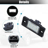 VW Jetta with Decoders LED License Plate Lights