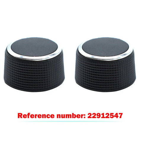 Cadillac Chevrolet GMC 2 x Radio Audio Volume Control Knobs (2007-2017)