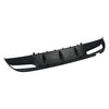 Mercedes W205 C300 C450 Rear Diffuser Chrome Exhaust Tips (2015-2021)
