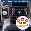 Dodge RAM (2013-2017) - 5 Pcs AC Gear Shift Headlight Media Knob Covers