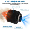 Make Model 1 x Motorcycle Air Filter Universal 41-43 mm Rubber Foam Black