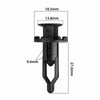 Car 9mm Plastic Bumper Retainer Clips 100-pack