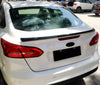 Ford Focus Sedan 2015-2018 Glossy Black Rear Trunk Spoiler Wing Lip ABS