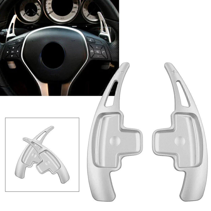 Mercedes-Benz A B E R M GLK SLK Class Steering Wheel Paddle Shift Extensions