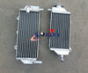 YAMAHA WR450F Aluminum Radiator + Black Silicone Hose (2012-2015)