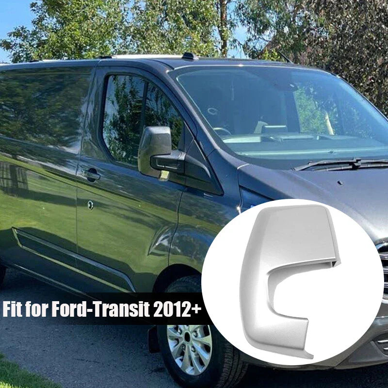Ford Transit Custom (2012-2023) Silver Right Rear View Mirror Cover Cap