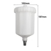 Sata Sprayer Plastic Cup-Pot White 18.7x10.2cm Jet Connector