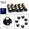 20 x Blue T4 T4.2 Neo Wedge 1-SMD LED Dash & Climate Bulbs