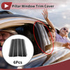 Toyota Hilux 6 Pcs / Car Door Pillar Window Trim (2015–2023)
