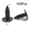 Clips Black Interior Retainer Rivets Fastener
