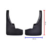 Splash Guard Mud Flap Rubber Set 4 F+R Fits Nissan Navara 2WD Pickup 2014-19