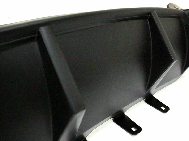 BMW F10 Gloss Black P Style Rear Bumper Diffuser (2011-2017)